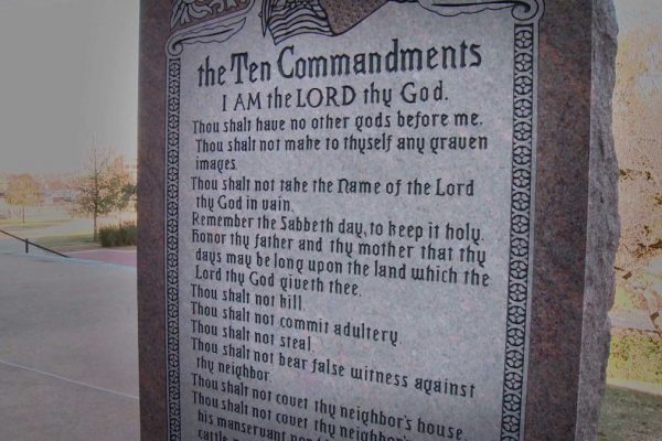 Satanists Try To Have Ten Commandments Removed