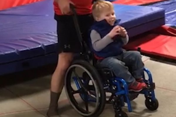 4-Year Old With Special Needs Experiences A Moment Of A Lifetime