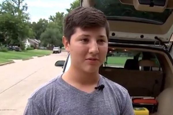 Heroic 12-Year Old Boy Saves Toddler From A Hot Locked Car