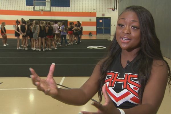 Bravo! Cheerleader Jumps Off A Moving Float To Save The Life Of A Choking Child
